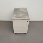 Ladekast met nieuwe topblad betonlook rolkast - 63x43x60 cm