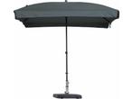 Parasol Rechthoek Grijs 210 x 140 cm Patmos Madison, Tuin en Terras, Verzenden, Zo goed als nieuw
