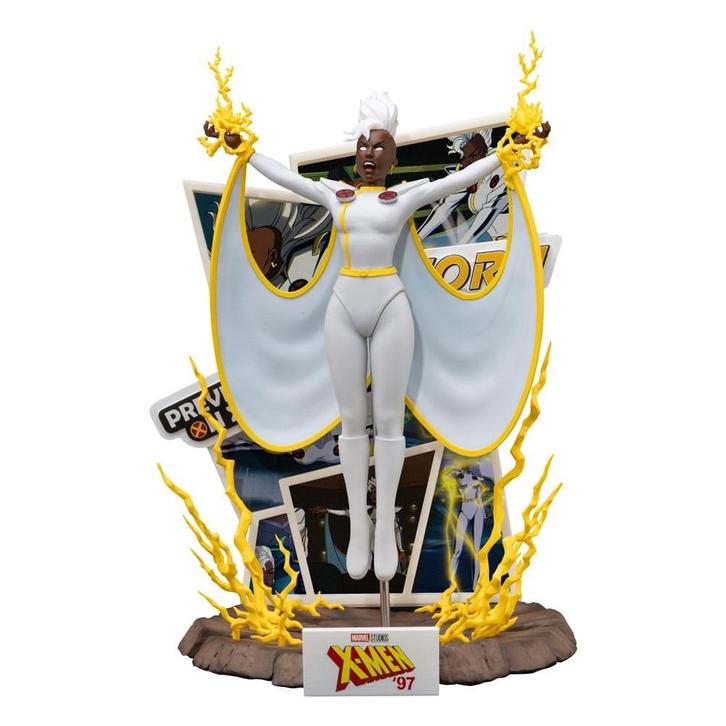 X-Men 97 D-Stage PVC Diorama Storm (SDCC Exclusive) 16 cm, Verzamelen, Film en Tv, Nieuw, Ophalen of Verzenden
