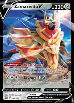 Zamazenta V 105/172 Brilliant Stars, Hobby en Vrije tijd, Verzamelkaartspellen | Pokémon, Ophalen of Verzenden, Nieuw, Losse kaart