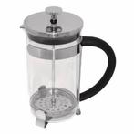 Cafetière - RVS en sterk glas - 80cl, Koffie en Espresso, Verzenden, Nieuw in verpakking