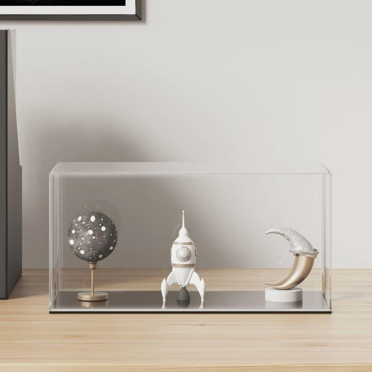 vidaXL Vitrine transparant 24x12x11 cm acryl, Huis en Inrichting, Kasten | Vitrinekasten, Nieuw, Verzenden