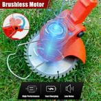 Grastrimmer met accu - Kantenmaaier - Bosmaaier - Rood - OUT, Verzenden, Zo goed als nieuw