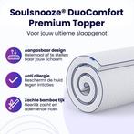 2dekans | Soulsnooze® - DuoComfort Premium Topper Matras -, Ophalen of Verzenden, Zo goed als nieuw