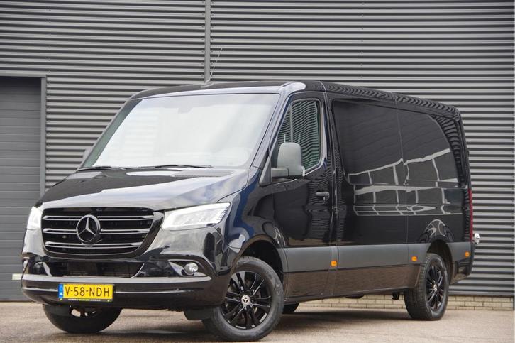 Zakelijke Lease |  Mercedes-Benz Sprinter 319 3.0 CDI V6 L2H, Auto's, Bestelauto's, Dealer onderhouden, Lease, Grijs, Automaat