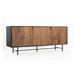 *WOONWINKEL* Tower Living Taviano Dressoir Sheesham Hout 180, Huis en Inrichting, Kasten | Dressoirs, Verzenden, Nieuw