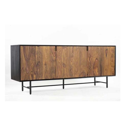 *WOONWINKEL* Tower Living Taviano Dressoir Sheesham Hout 180, Huis en Inrichting, Kasten | Dressoirs, Nieuw, Verzenden