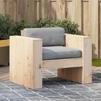 vidaXL Tuinbank 79x60x62 cm massief grenenhout, Tuin en Terras, Tuinsets en Loungesets, Verzenden, Nieuw