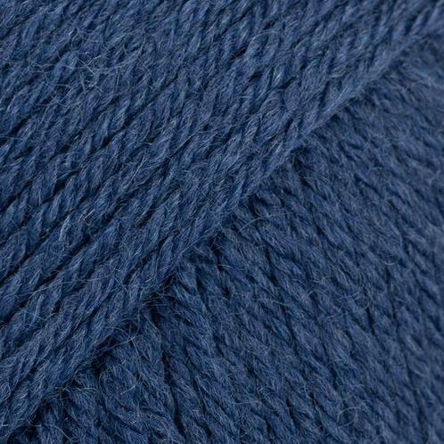DROPS Fiesta Uni Colour - 09 marineblauw - Wol Garen, Hobby en Vrije tijd, Breien en Haken, Ophalen of Verzenden