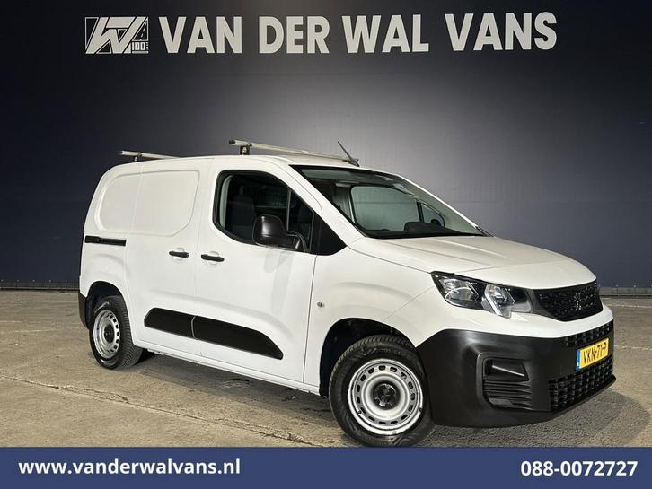 Peugeot Partner | 1.5 BlueHDI L1H1 Euro6 Airco | Dakdragers, Auto's, Bestelauto's, Dealer onderhouden, Te koop, Handgeschakeld