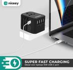 2dekans | Niceey Universele Wereldstekker - Internationale, Ophalen of Verzenden, Zo goed als nieuw