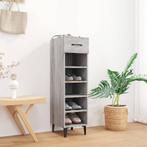 vidaXL Schoenenkast 30x35x105 cm bewerkt hout grijs sonoma, Verzenden, Nieuw