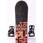 163 snowboard SALOMON PULSE rtl, BLACK/orange, woodcore, sid, Verzenden, Gebruikt