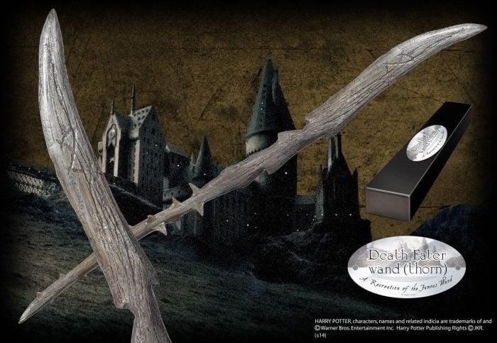 Harry Potter Toverstaf Death Eather (Thorn), Verzamelen, Harry Potter, Nieuw, Ophalen of Verzenden