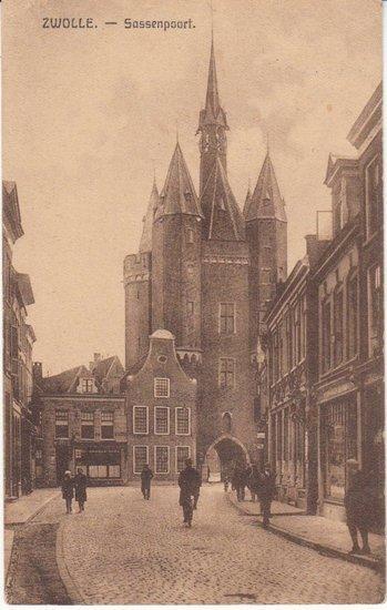 ZWOLLE - Sassenpoort, Verzamelen, Ansichtkaarten | Nederland, Verzenden