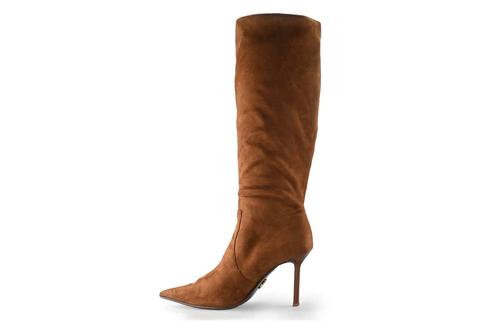 Steve Madden Laarzen in maat 39 Cognac | 10% extra korting, Kleding | Dames, Schoenen, Overige kleuren, Zo goed als nieuw, Hoge laarzen