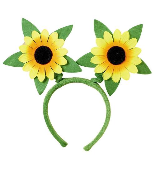 Haarband Zonnebloem, Hobby en Vrije tijd, Feestartikelen, Nieuw, Verzenden