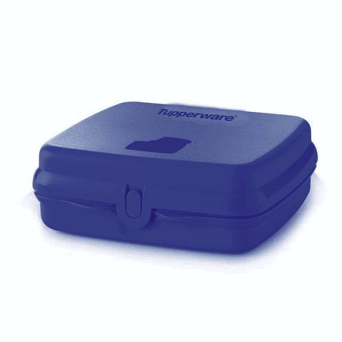 Tupperware Eco Sandwichdoos Donkerblauw, Huis en Inrichting, Keuken | Tupperware, Blauw, Nieuw, Ophalen of Verzenden