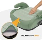 Zitverhoger isofix - Stoelverhoger auto - 6-12 jaar - Groen, Kinderen en Baby's, Autostoeltjes, Verzenden, Zo goed als nieuw