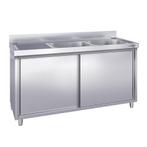 GGM Gastro | Spoelkast PREMIUM - 1400x700mm - met 2 |, Zakelijke goederen, Horeca | Keukenapparatuur, RVS Meubilair, Verzenden