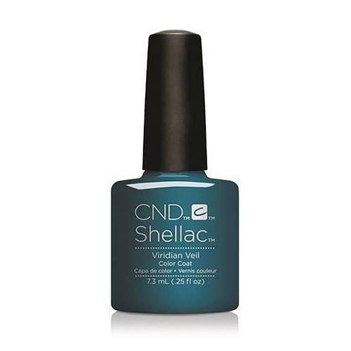 CND  Colour  Shellac  Gellak  Viridian Veil  7,3 ml, Sieraden, Tassen en Uiterlijk, Uiterlijk | Haarverzorging, Nieuw, Verzenden