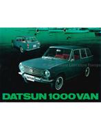 1967 DATSUN 1000 VAN LEAFLET NEDERLANDS, Nieuw, Nissan, Author
