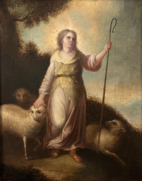 Bartolomé Esteban Murillo (1618-1682), Kring van - El Buen, Antiek en Kunst, Kunst | Schilderijen | Klassiek