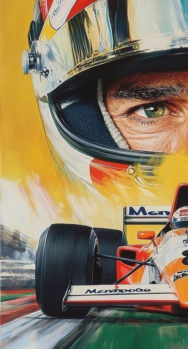 Canvas Fit - Alberto Ricardo - La Mirada Inquebrantable:, Verzamelen, Automerken, Motoren en Formule 1