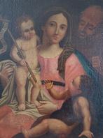 Italiaanse school (XIX) - Sacra Famiglia con San Giovannino