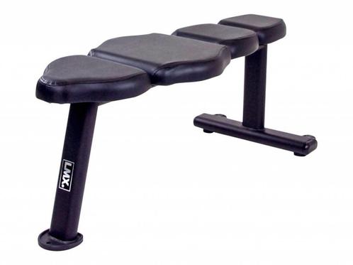 Lifemaxx Flat Bench - Trainingsbank - Zwart, Sport en Fitness, Fitnessmaterialen, Fitnessbank, Verzenden