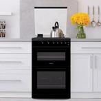 STATESMAN GDL60B Fornuis  - 60 cm Gas Double Oven  - Zwart, Ophalen of Verzenden, Nieuw