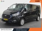 Ford Transit Custom 300 2.0 TDCI L2H1 Limited Dubbele cabine, Auto's, Bestelauto's, Automaat, Zwart, Diesel, Nieuw