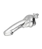 Zilveren Penis uit slakkenhuis kettinghanger, Verzenden, Nieuw