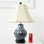 Tafellamp - Prachtige High End Boho chic Aziatische blauw