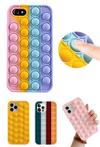 iPhone 7 / 8 / SE 2020-2022 Pop It Fidget Toy Hoesje Soft TP