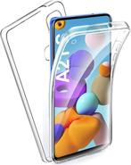 Galaxy A21s 360° Ultra Clear Hybrid PC + TPU Hoesje, Ophalen of Verzenden, Nieuw