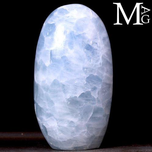 Calciet Blu van Madagaskar – Decoratief Beeldhouwwerk - Zen, Verzamelen, Mineralen en Fossielen