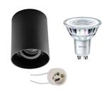 Voordeelset: Opbouwspot Set - Pragmi Luxina Pro - GU10, Metaal of Aluminium, Nieuw, Ophalen of Verzenden, Led