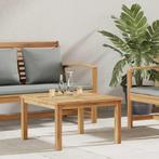 vidaXL Salontafel Bruin 60 x 60 x 36 cm Massief teakhout, Verzenden, Nieuw