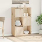 vidaXL buffetkast 38x35x117 cm massief grenenhout, Verzenden, 100 tot 150 cm, Nieuw, 50 tot 100 cm