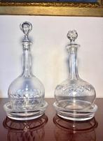 production française - Karaf (2) - Kristal, Antiek en Kunst