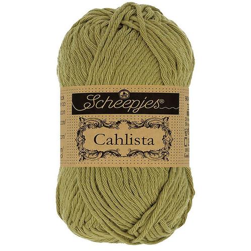 Scheepjes Cahlista - 395 willow - Katoen Garen, Hobby en Vrije tijd, Breien en Haken, Ophalen of Verzenden