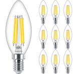 Voordeelpak PHILIPS - LED Lamp E14 10 Pack - MASTER Value, Nieuw, Ophalen of Verzenden, Led-lamp, Soft of Flame