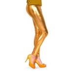 Metallic legging goud - Leggings, Ophalen of Verzenden, Nieuw