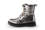 Shoesme Veterboots in maat 27 Zilver | 10% extra korting, Kinderen en Baby's, Kinderkleding | Schoenen en Sokken, Verzenden, Jongen of Meisje