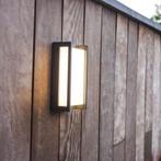 ACTIE: Wandlamp donker grijs led Qubo vierkant voordeur FOIR, Huis en Inrichting, Nieuw, Verzenden