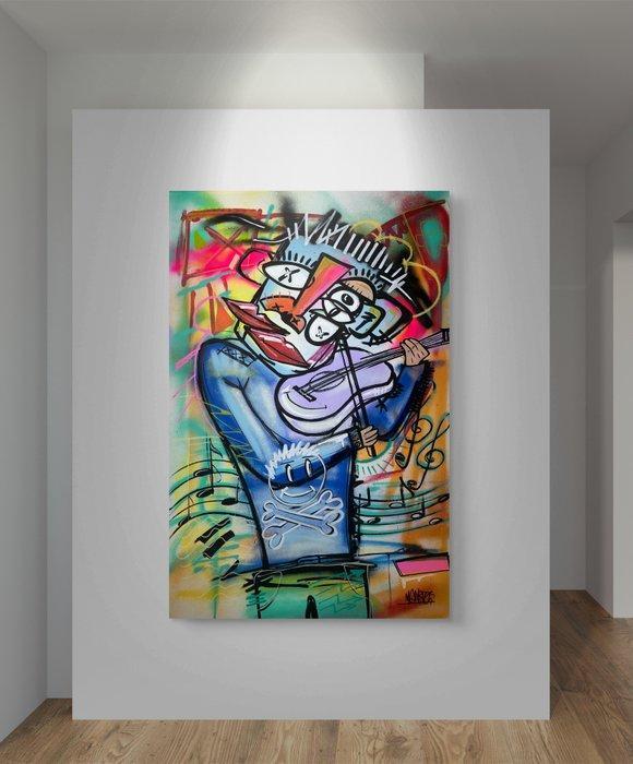 Manitos Filip Makowiak - Viola (XXL), Antiek en Kunst, Kunst | Schilderijen | Modern