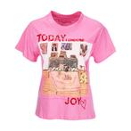 Frogbox • roze t-shirt joy • 36, Kleding | Dames, Tops, Nieuw, Frogbox, Roze, Maat 36 (S)