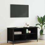 vidaXL TV-kast Zwart Eiken 100 x 40 x 50 cm Bewerkt hout, Minder dan 50 cm, Verzenden, Nieuw, Minder dan 100 cm
