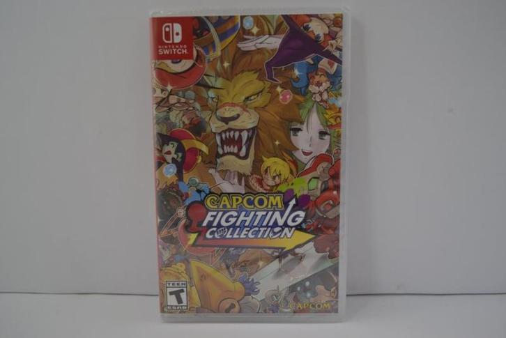 Capcom Fighting Collection - SEALED (SWITCH USA), Spelcomputers en Games, Games | Nintendo Switch, 1 speler, Zo goed als nieuw